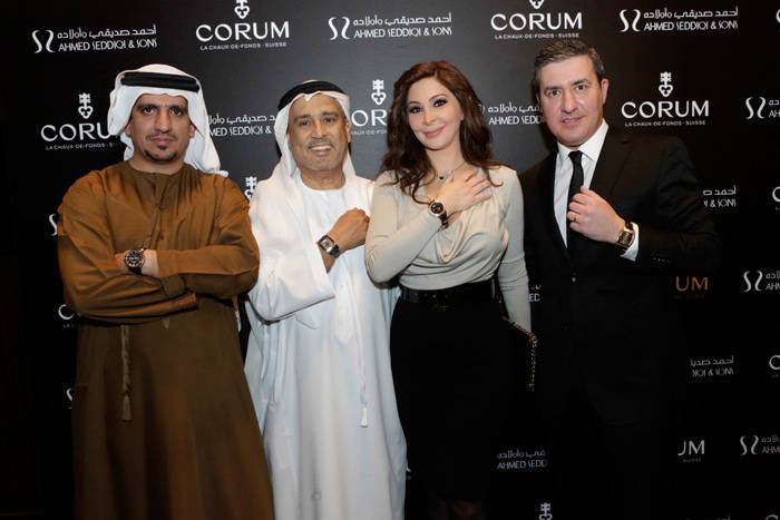 De Izquierda a Derecha: Mohammed Abdulmagied Seddiqi, Abdul Hamied Seddiqi, Elissa Khoury y Antonio Calce
