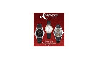 Antiquorum Ofrece Raras Piezas de Patek Philippe en su Subasta de Enero en Hong Kong