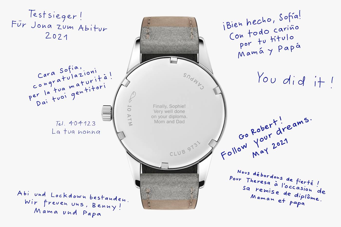 Nomos: nuevos relojes para la graduacion