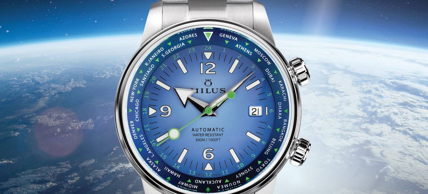 Milus presenta el Archimèdes Worldtimer - Blue Odyssey