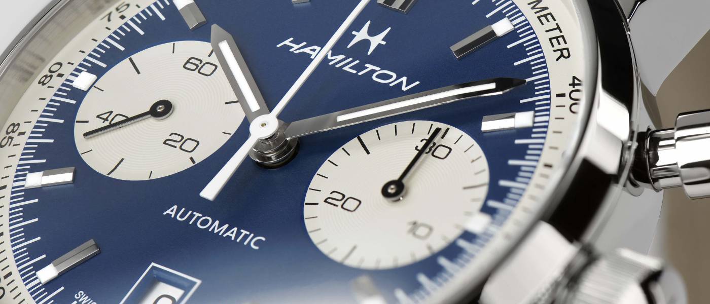 Nuevo Hamilton Intra-Matic con esfera panda