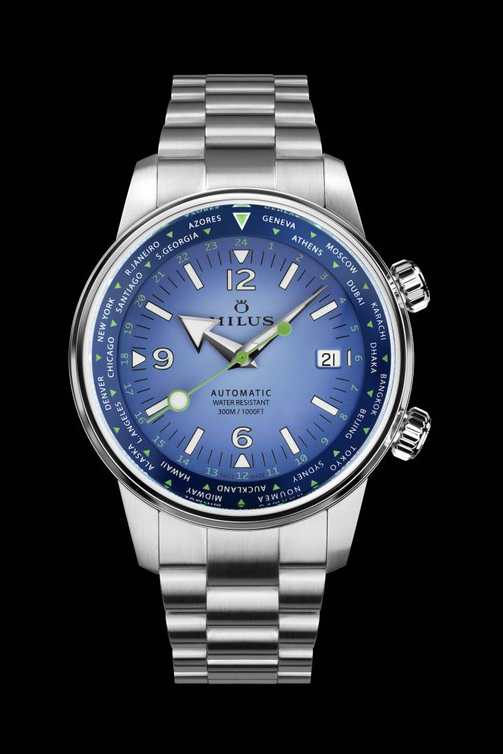 Milus presenta el Archimèdes Worldtimer - Blue Odyssey