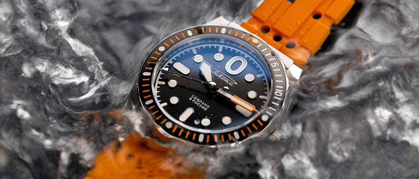 Raketa Amphibia: un reloj para inmersión profunda