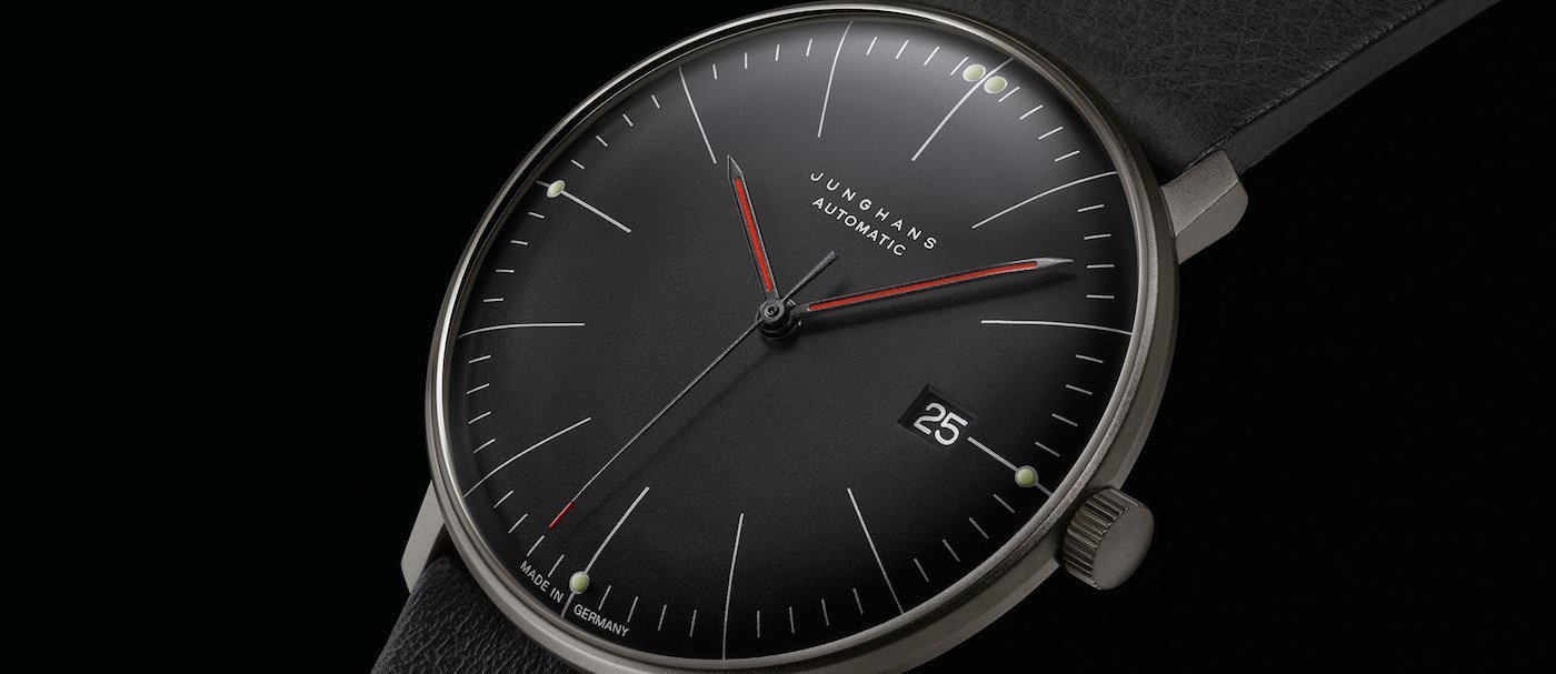 Junghans reinterpreta el clásico Max Bill Automatic Bauhaus