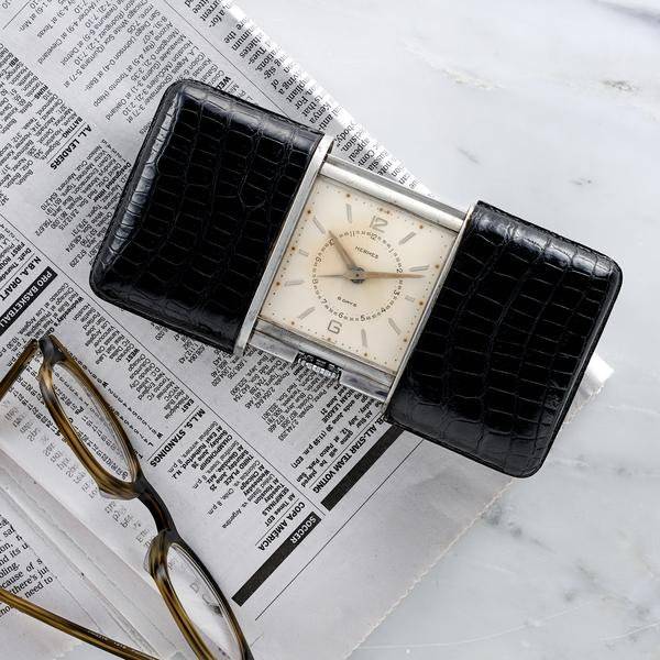  Movado Ermeto 8-Day Alarm firmado por Hermès