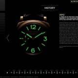 El nuevo look del site de Officine Panerai