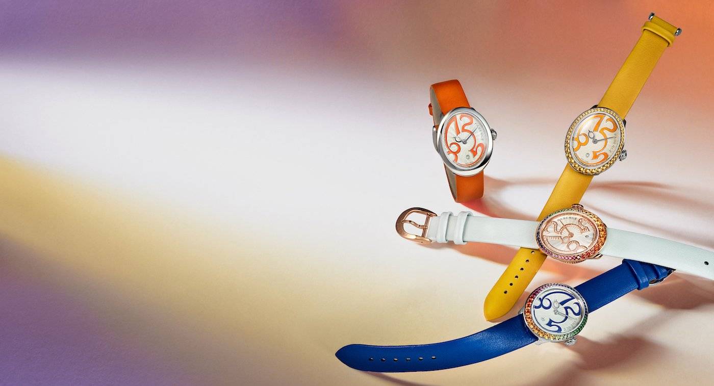 Fabergé presenta la colección de relojes Colours of Love Eggsistence