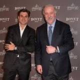 David Ferrer y Vicente del Bosque
