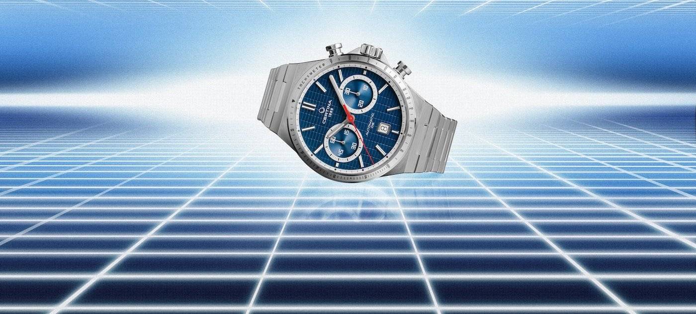 El reloj deportivo de alto impacto DS-7 Chrono Auto de Certina inspirado en el pádel