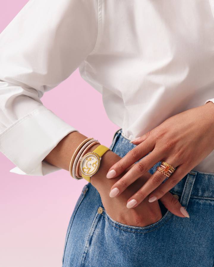 Fabergé presenta la colección de relojes Colours of Love Eggsistence