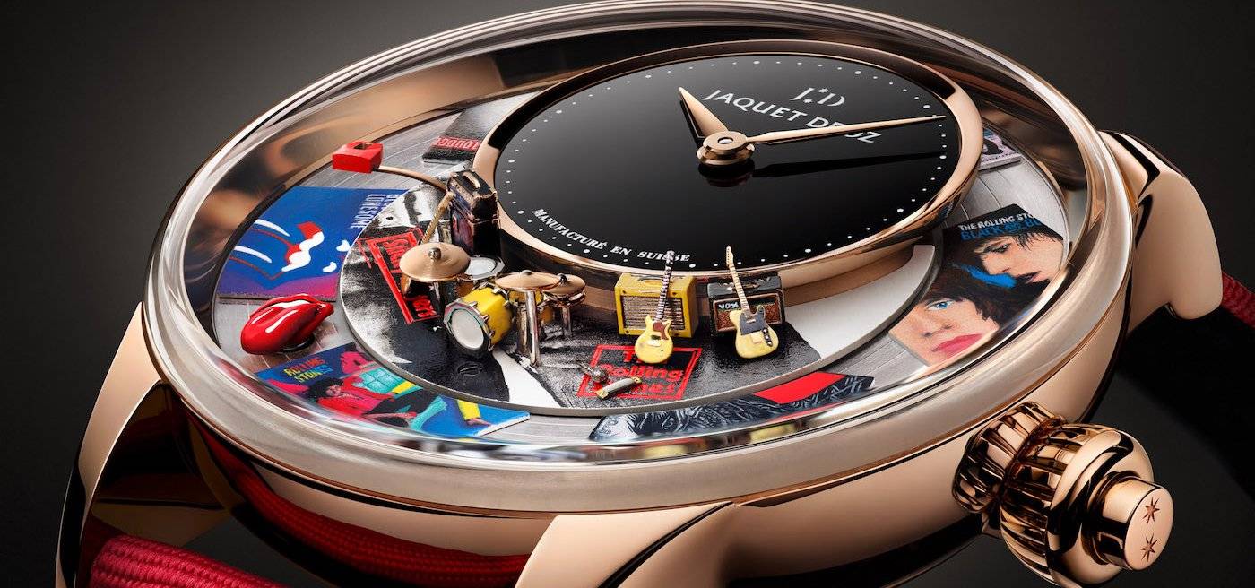 Jaquet Droz presenta las piezas únicas de The Rolling Stones