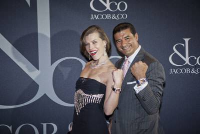 Jacob & Co. y Milla Jovovich
