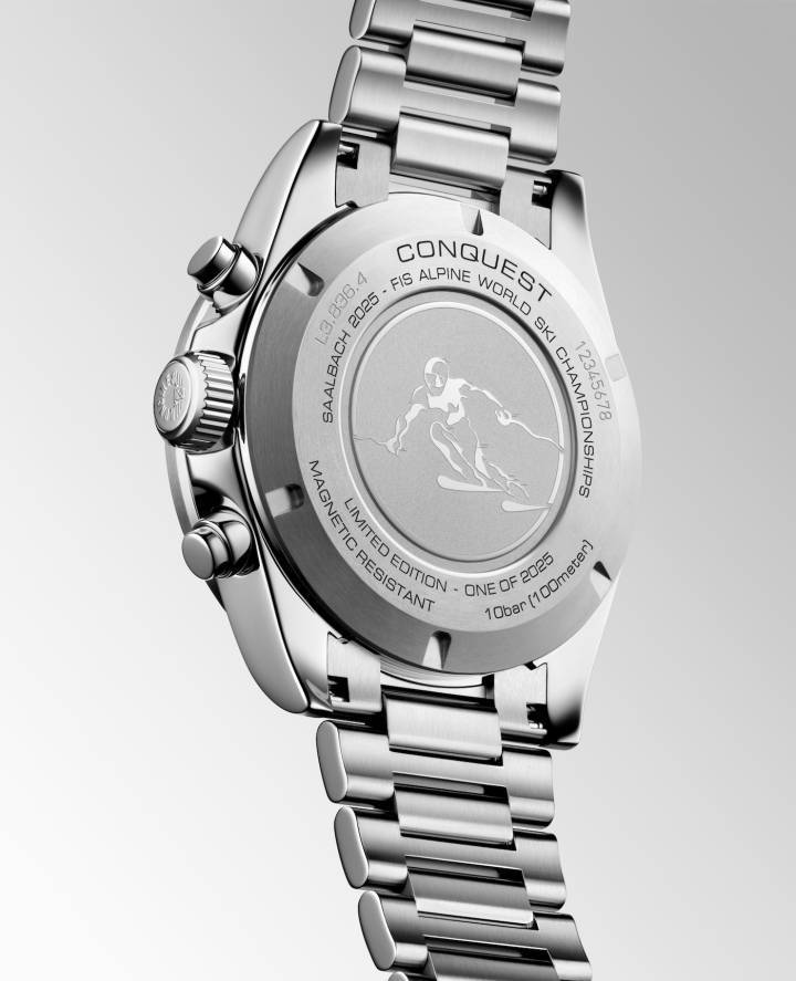 Longines lanza el Conquest Chrono Ski Edition para los Campeonatos de la FIS de 2025