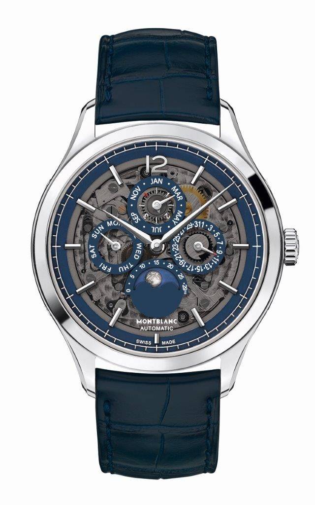 Heritage Chronométrie Perpetual Calendar Sapphire de Montblanc