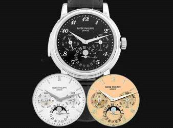 Raras piezas de Patek Philippe y renombrados relojes de buceo de Rolex en la subasta 35º aniversario de Antiquorum