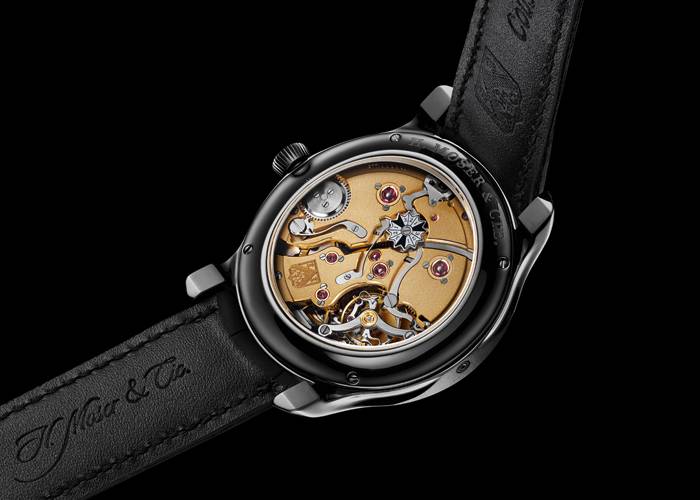 Endeavour Perpetual Calendar Black Golden Edition de H. Moser & Cie (Vista trasera)