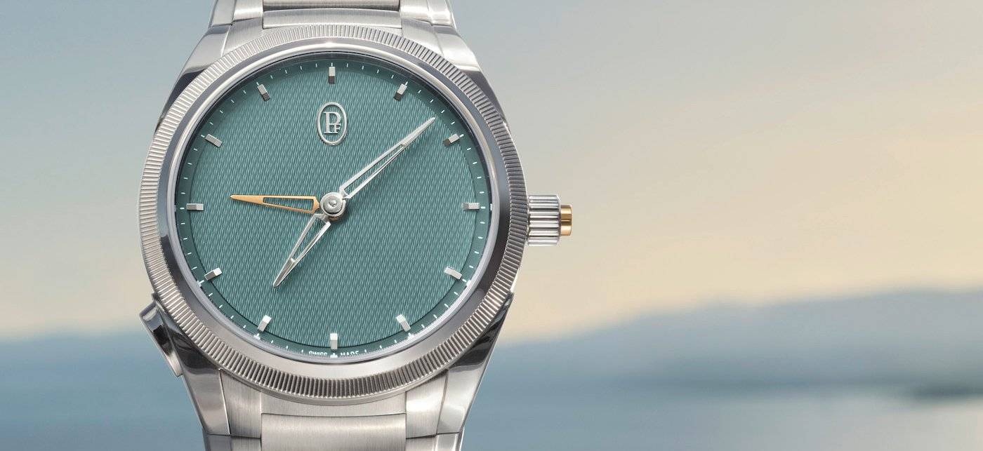 Parmigiani Fleurier Tonda PF GMT Rattrapante ahora en Verzasca Green