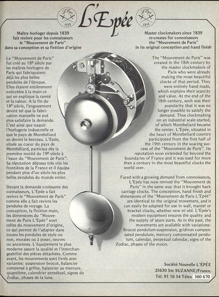 Un artículo publicado en un número de 1978 de Europa Star.