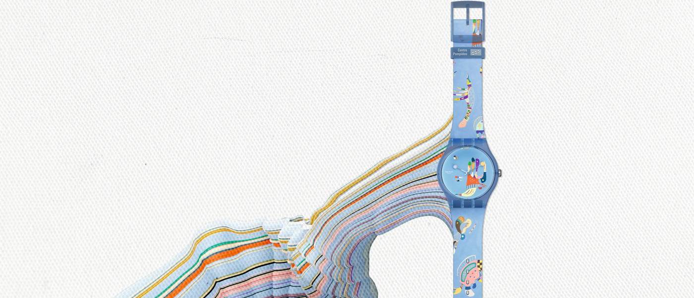 Presentando la coleccion Swatch X Centre Pompidou