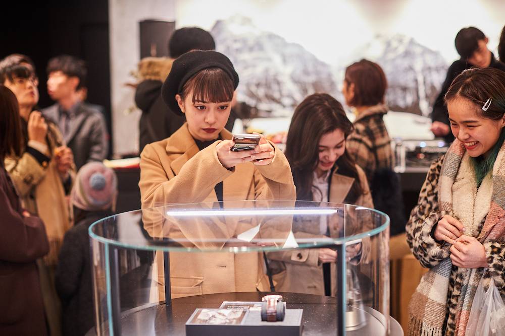 Visitando la nueva boutique de Tissot en Tokio