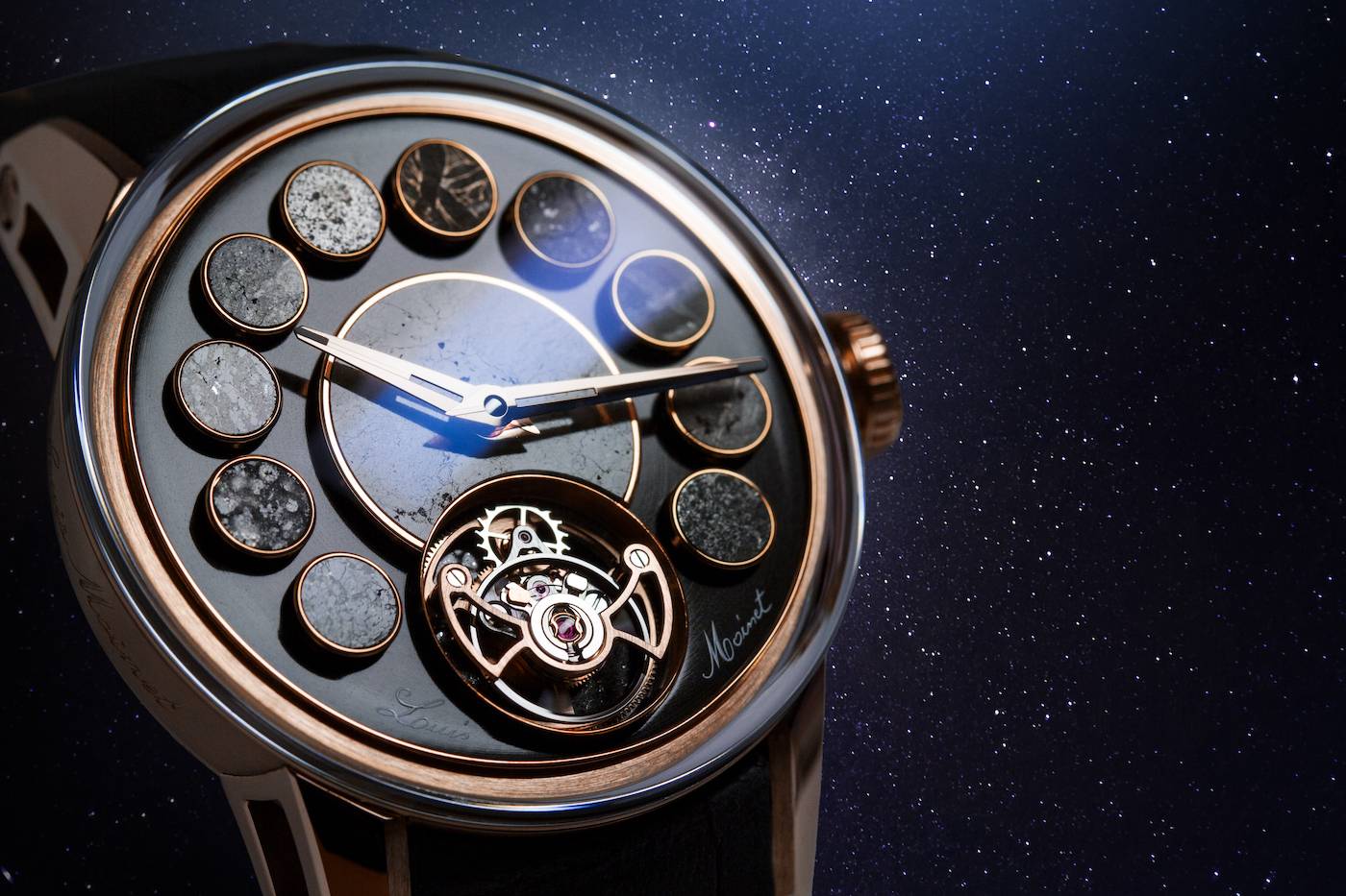 Louis Moinet Cosmopolis: el reloj que cayó a la tierra