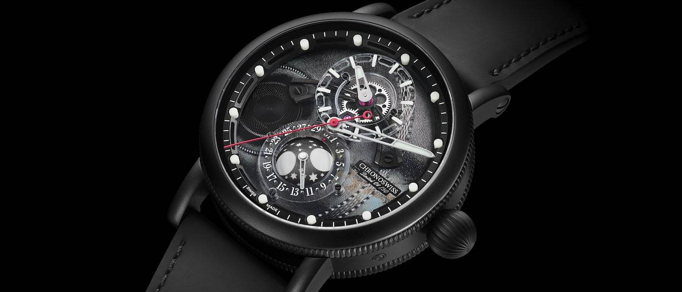 Chronoswiss abraza la oscuridad con el Space Timer Black Hole