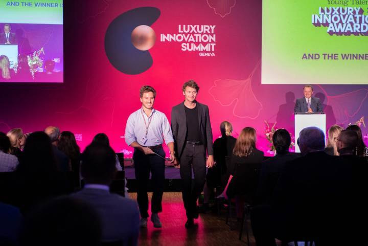 Pierre Coutaz y Guillaume Bonneau, Time Designers, ganadores de los premios Young Talent Awards