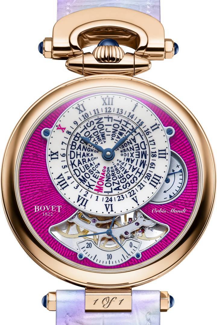 Bovet 1822 revela el Orbis Mundi Only Watch Special Edition
