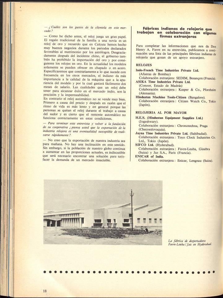 Una historia de Favre Leuba a través de los archivos de Europa Star