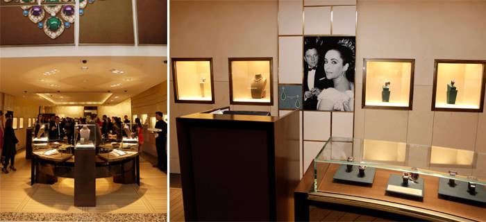 La nueva Boutique Bulgari en Beverly Hills donde se realizó el evento Elizabeth Taylor