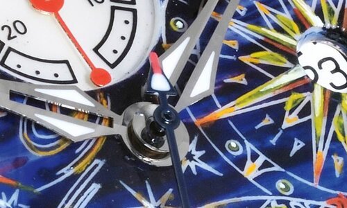 Zannetti Regent Full Sky Chrono: las mejores técnicas decorativas