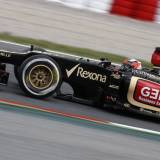 Richard Mille ahora sobre el coche Lotus E21 F1