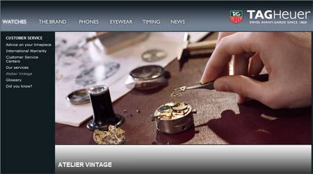 TAG Heuer presenta su primer Sitio Web con un exclusivo Servicio al Cliente