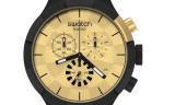 Swatch Big Bold Chrono Checkpoint Golden