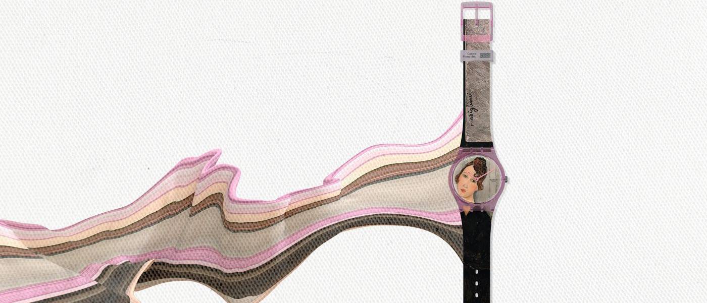 Presentando la coleccion Swatch X Centre Pompidou