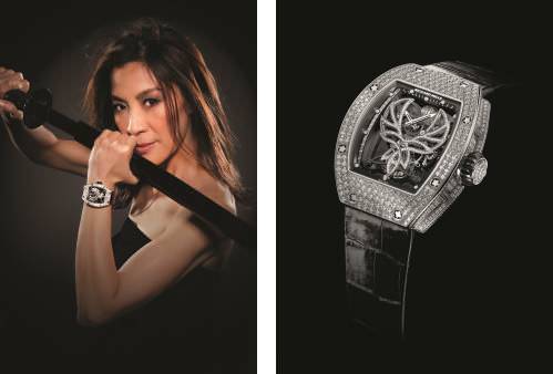 El Richard Mille RM 051 Phoenix por Michelle Yeoh 