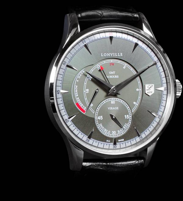 Lonville Virage en metal pavonado