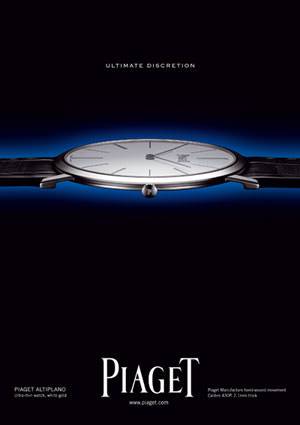 Nueva campaña Publicitaria de la firma Piaget