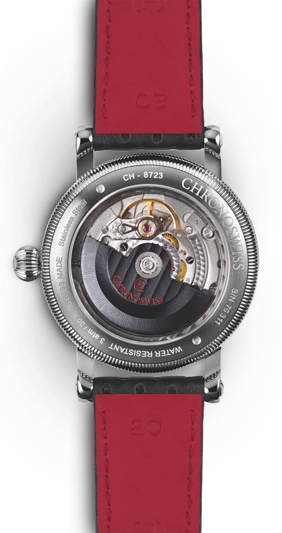 Chronoswiss y Alfa Romeo aceleran su colaboración con un reloj de edición limitada