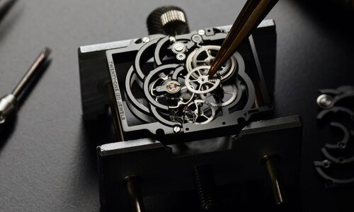 CHANEL - PREMIÈRE CAMÉLIA SKELETON WATCH