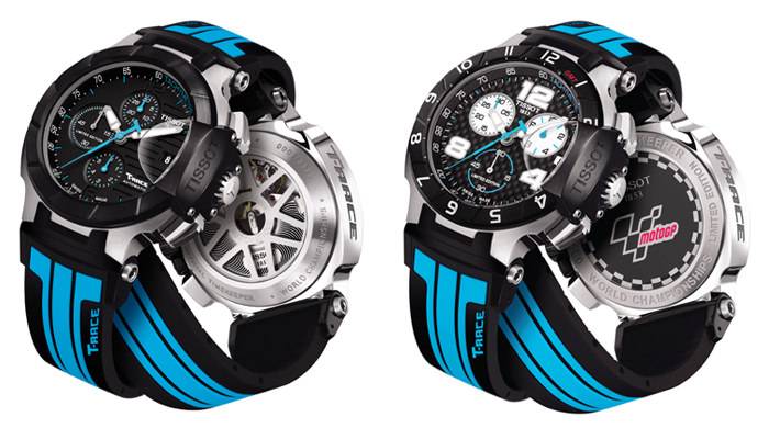 2013 MOTOGP CHRONOGRAPH (izquierda) y 2013 MOTOGP QUARTZ de Tissot