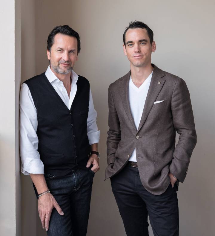 Maximilian Büsser y Edouard Meylan
