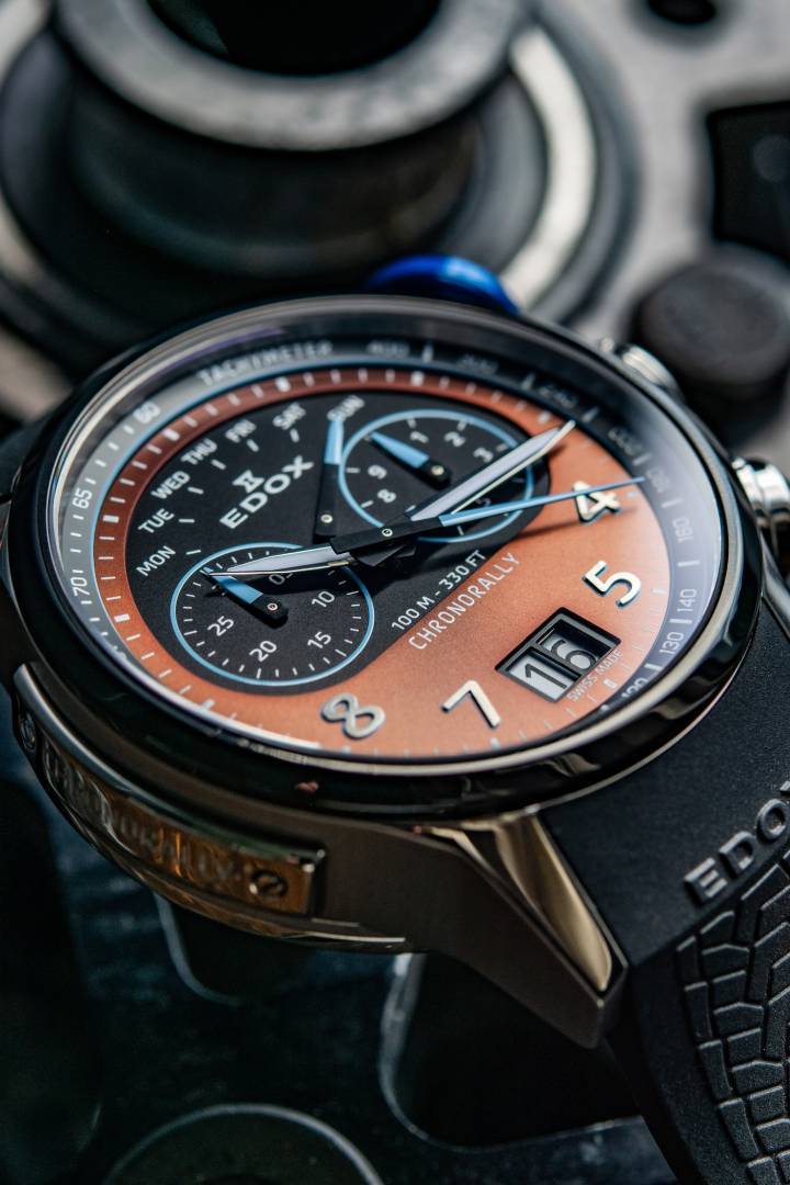La nueva generación de Chronorally marca la asociación de Edox con BMW M Motorsport.