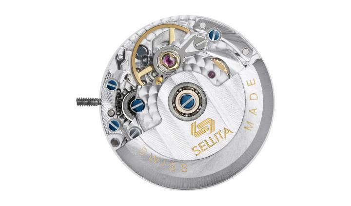 SW100: Automático, 3 agujas, fecha, reserva de marcha de 42 horas. El SW100 (17,2 mm de diámetro x 4,8 mm de profundidad) es ideal para relojes pequeños o de forma.
