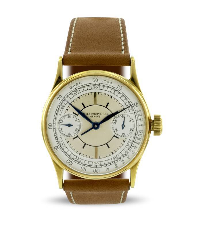 THE PATEK PHILIPPE CHRONOGRAPH SECTION