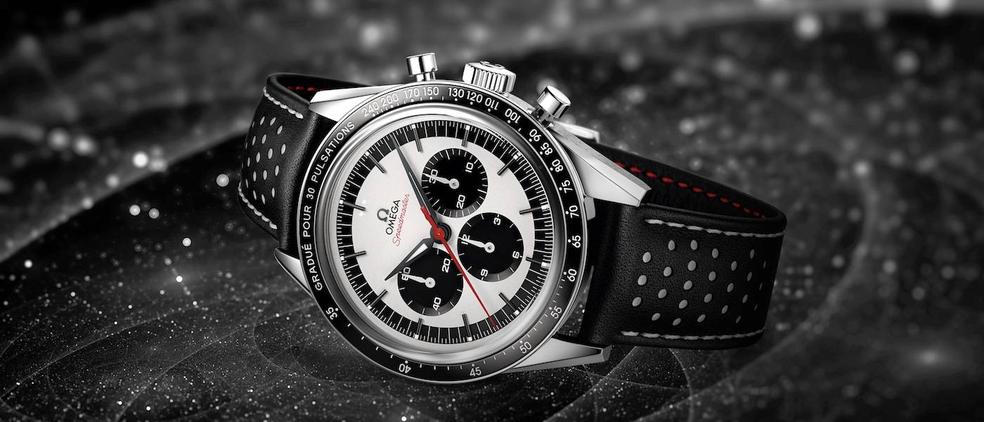 Omega relanza el Speedmaster Pulsometer Panda Dial