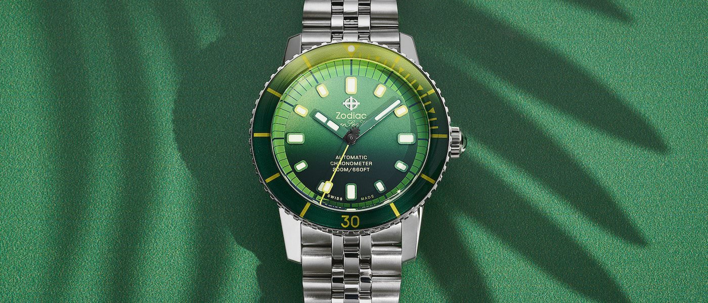 Zodiac x Ariel Adams Super Sea Wolf Pineapple Dream