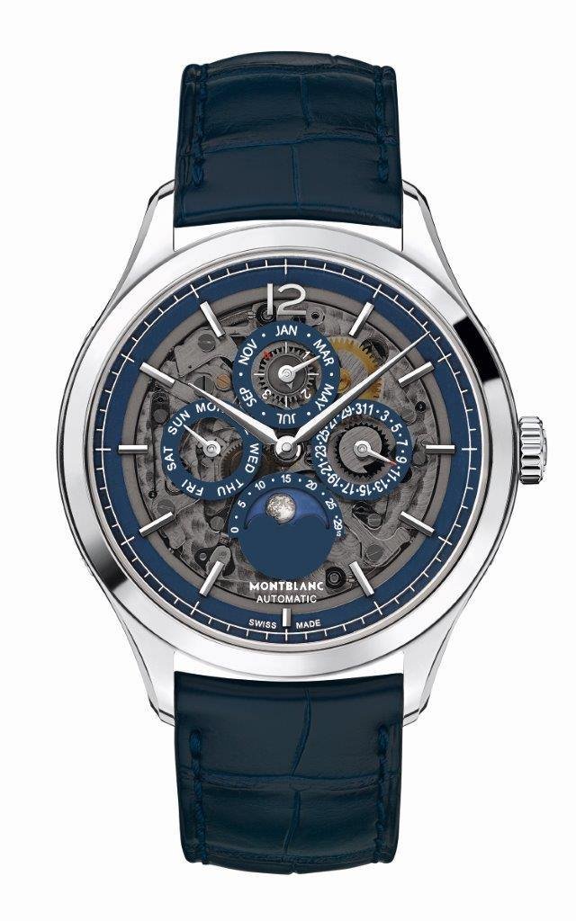 Heritage Chronométrie Perpetual Calendar Sapphire de Montblanc