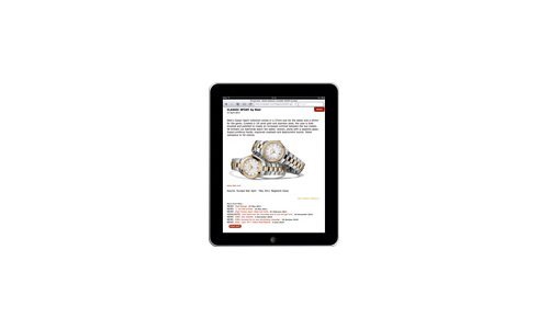 Europa Star - 5 Portales, 5 iPad Apps, 5 Continentes – Para todos los Mercados de Relojería & Joyería