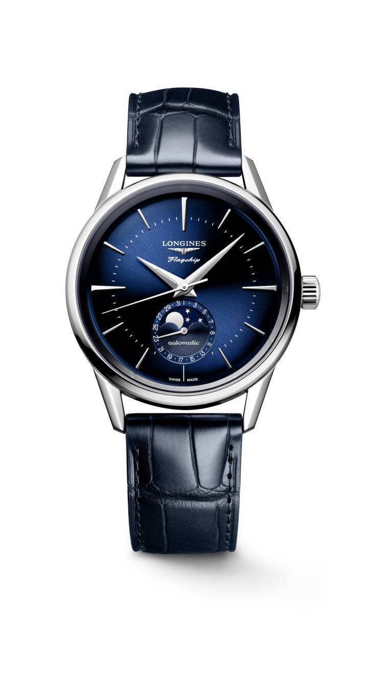 Longines: nuevos modelos Flagship Heritage con función de fase lunar